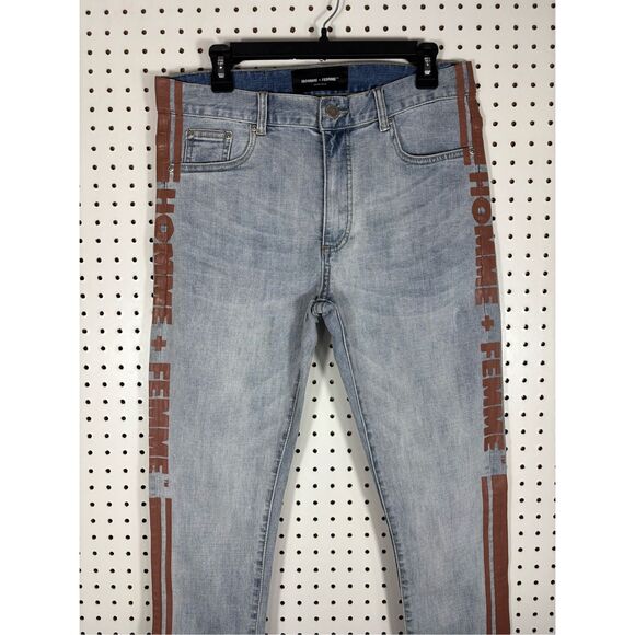 Homme + Femme denim wear jeans size 34 - Picture 4 of 12